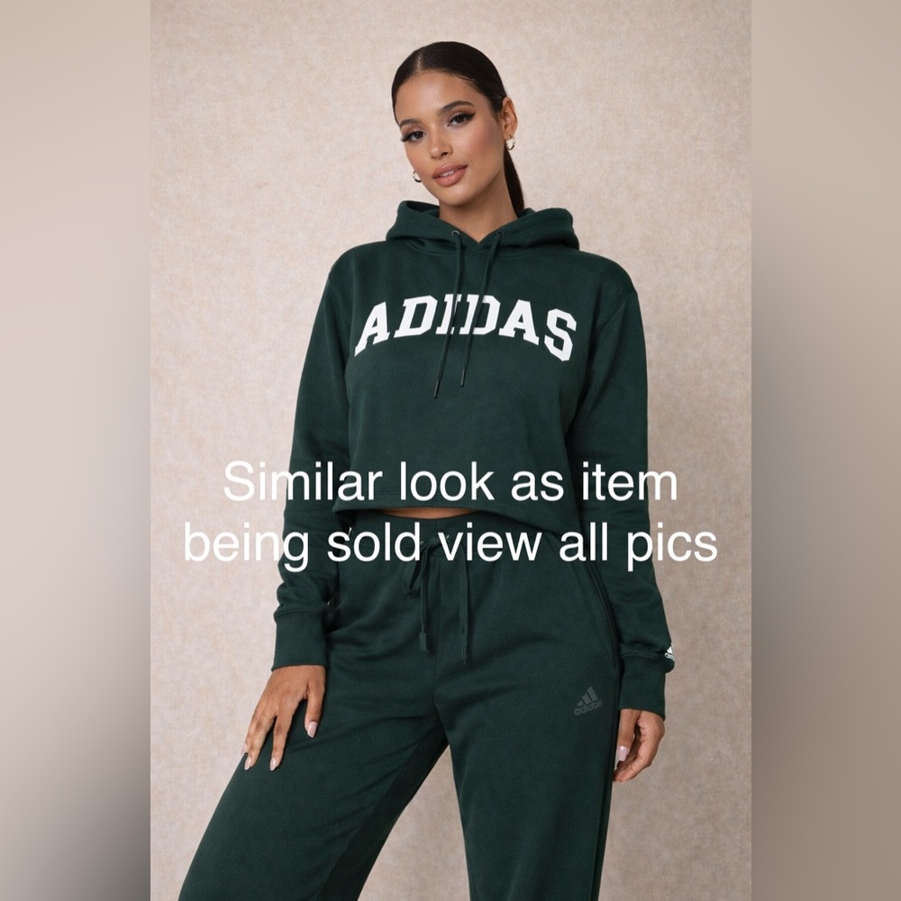Adidas Dark Green Joggers (Women /Juniors)